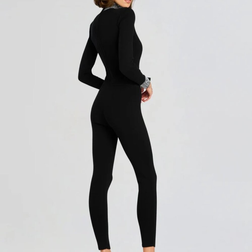 NWT - Retrofete Leanne Embellished  Jumpsuit - XS - Picture 4 of 5